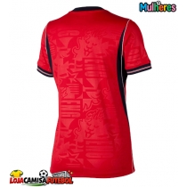 Camisa de Futebol Inglaterra Equipamento Secundário Mulheres Mundo 2026 Manga Curta